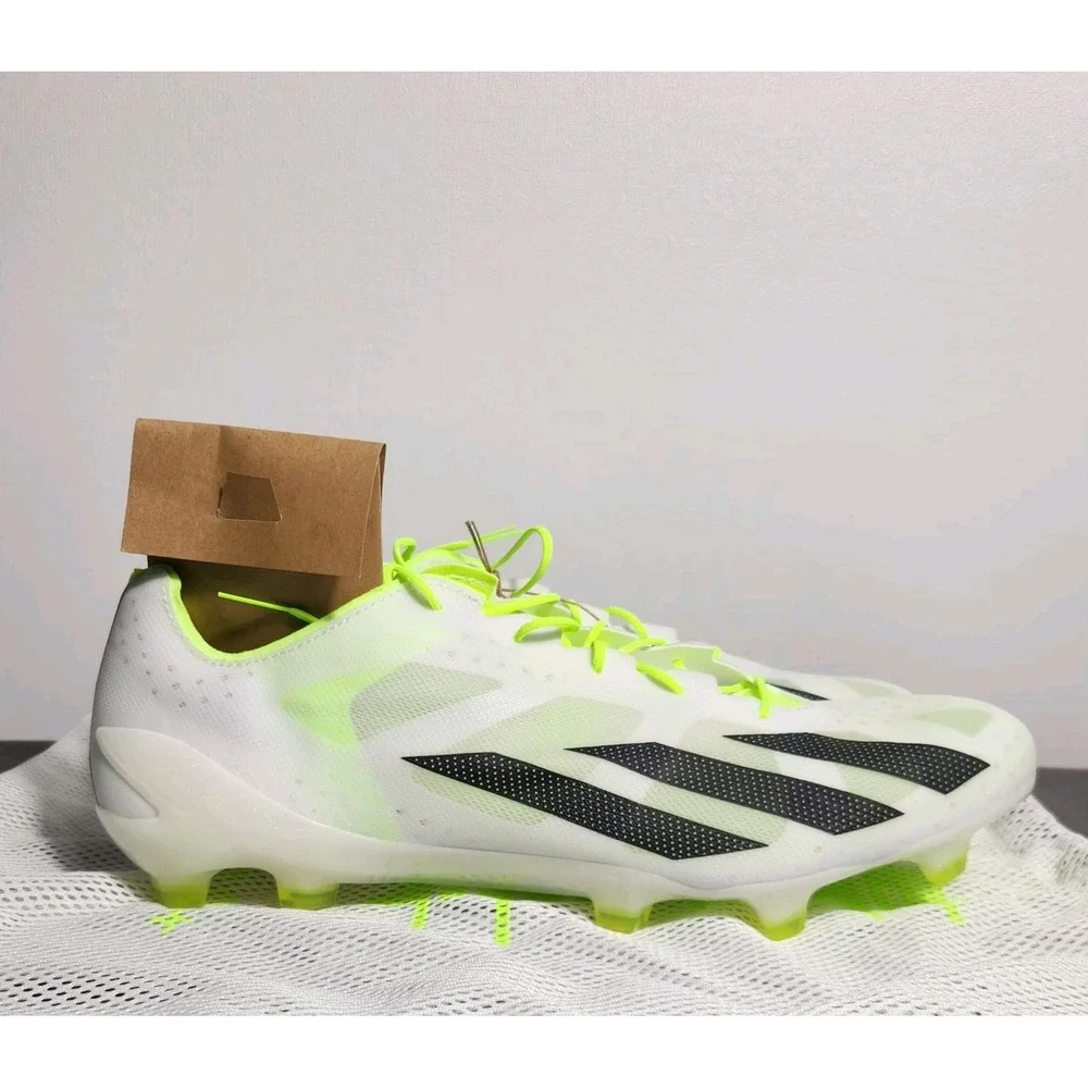 Adidas X CRAZYFAST+ FG Cloud White GY7377 Soccer Cleats Mens Size 12.5